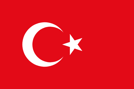 Bandera de Turquía