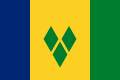 Bandera de San Vicente y las Granadinas