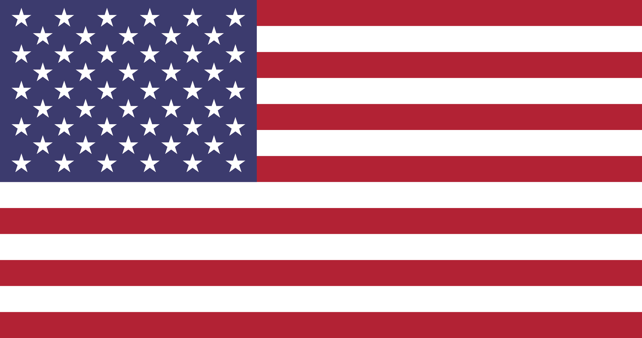 Bandera de los Estados Unidos de America