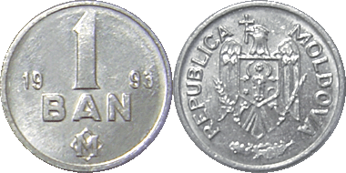 Leu moldavo moneda Banderas del mundo