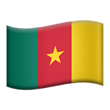 Camerún Apple Emoji