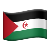 Sahara Occidental Apple Emoji