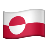 Groenlandia Apple Emoji
