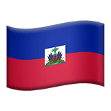 Haití Apple Emoji