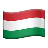 Hungría Apple Emoji