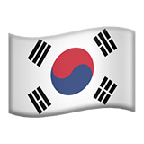 Corea del Sur Apple Emoji