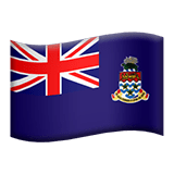 Islas Caimán Apple Emoji
