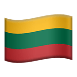 Lituania Apple Emoji