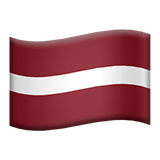 Letonia Apple Emoji