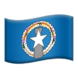 Islas Marianas del Norte Apple Emoji