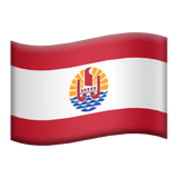 Polinesia Francesa Apple Emoji