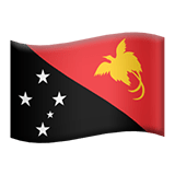 Papúa Nueva Guinea Apple Emoji