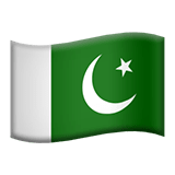 Pakistán Apple Emoji