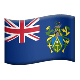 Islas Pitcairn Apple Emoji
