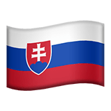 Eslovaquia Apple Emoji