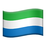 Sierra Leona Apple Emoji