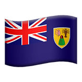 Islas Turcas y Caicos Apple Emoji