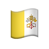 Ciudad del Vaticano Apple Emoji