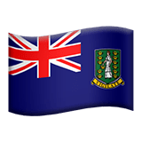 Islas Vírgenes Británicas Apple Emoji