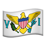 Islas Vírgenes de los Estados Unidos Apple Emoji