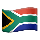 Sudáfrica Apple Emoji