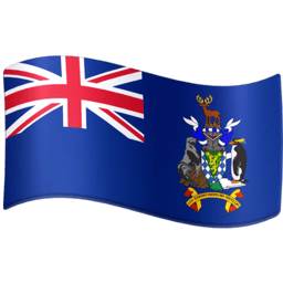 Islas Georgias del Sur y Sándwich del Sur Facebook Emoji