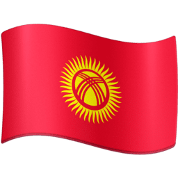 Kirguistán Facebook Emoji