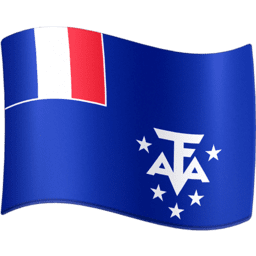 Tierras Australes y Antárticas Francesas Facebook Emoji