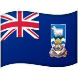 Islas Malvinas Android/Google Emoji
