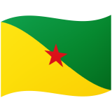 Guayana Francesa Android/Google Emoji
