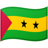 Santo Tomé y Príncipe Android/Google Emoji