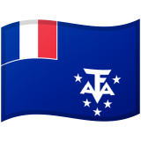 Tierras Australes y Antárticas Francesas Android/Google Emoji