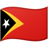 Timor Oriental Android/Google Emoji