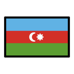 Azerbaiyán OpenMoji Emoji