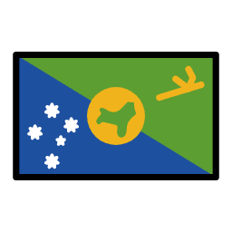 Isla de Navidad OpenMoji Emoji