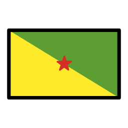Guayana Francesa OpenMoji Emoji