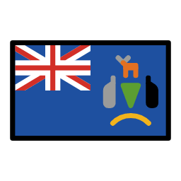 Islas Georgias del Sur y Sándwich del Sur OpenMoji Emoji