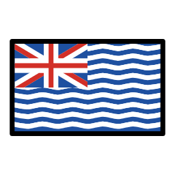 Territorio Británico del Océano Índico OpenMoji Emoji