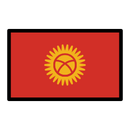 Kirguistán OpenMoji Emoji