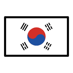 Corea del Sur OpenMoji Emoji