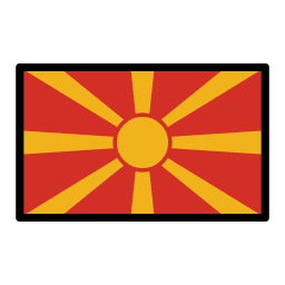 Macedonia del Norte OpenMoji Emoji