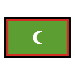 Maldivas OpenMoji Emoji