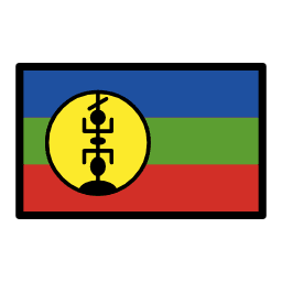 Nueva Caledonia OpenMoji Emoji