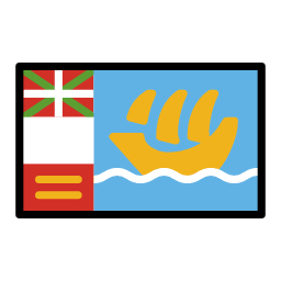 San Pedro y Miquelón OpenMoji Emoji