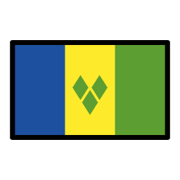 San Vicente y las Granadinas OpenMoji Emoji