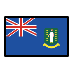 Islas Vírgenes Británicas OpenMoji Emoji