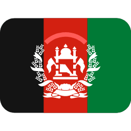 Afganistán Twitter Emoji