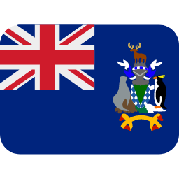 Islas Georgias del Sur y Sándwich del Sur Twitter Emoji