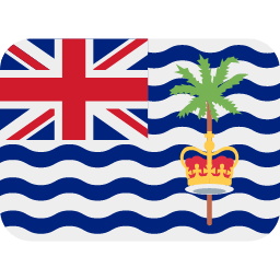Territorio Británico del Océano Índico Twitter Emoji
