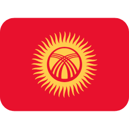 Kirguistán Twitter Emoji